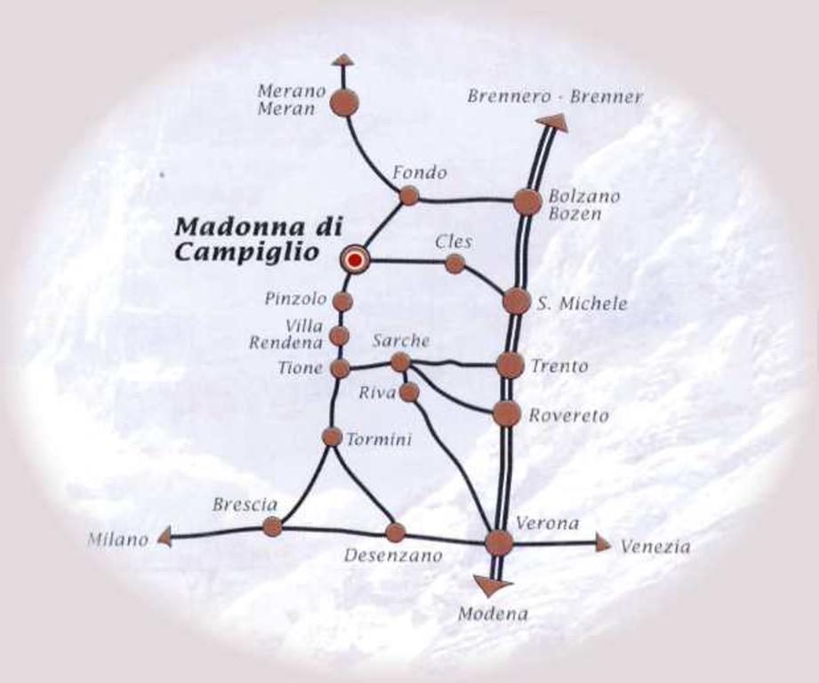 Campiglio Trilocale Monte Spinale Apartment Madonna di Campiglio Room photo